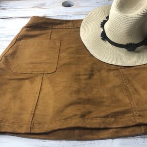 Crushed Velvet Skirt